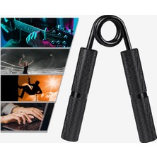 Gus Company Profesyonel 50 Lbs Siyah Metal El Yayı ve Bilek Güçlendirici (Hafif - 22.7 kg Direnç Ağırlığı)