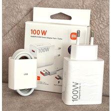 Kotenart Xiaomi 100W Hypercharge Hızlı Şarj Adaptörü + USB Type-C 6A Hızlı Şarj Kablosu | Turbo Fast Charge | Akıllı Güvenlik Korumalı