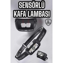 Zero Land Aconcept Kafa Lambası Kamp Lambası Sensörlü Şarjlı Ayarlanabilir