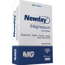 Brf Store Yavuzsell Newday Magnezyum Complex 60 Kapsül, Newdayi
