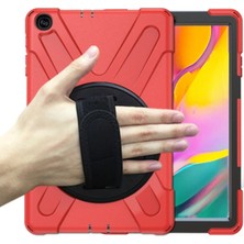 Hsc Bilişim Galaxy T510 Tab A 10.1 Kılıf Amazing Tablet Kapak - Kırmızı