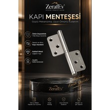 Zeraf Ev Metal Kapı Menteşe - Güçlü Mekanizma Dayanıklı Metal Kapı Menteşesi