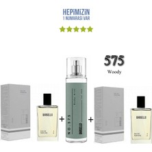 Bargello 575 + 575 Erkek Parfüm Edp 50 ml Woody + No: 575 Erkek Body Mist Edt 210 ml Woody -MNMS575BMSET