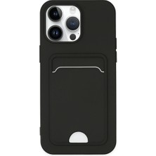 Teda Apple Iphone 14 Pro Kılıf Kelvin Kartvizitli Silikon - Siyah Najmaddin