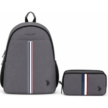 U.s. Polo Assn. PLCAN25045 , PLCAN25048 , PLCAN25047 Okul Sırt Çantası ve Kalemlik Seti Çok Gözlü