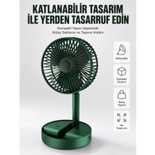 Epilons Katlanabilir USB Şarjlı Masaüstü Soğutucu Mini Fan Telefon Tutucu Yeni Nesil