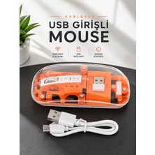 Hsc Bilişim Fare Mouse Çift Modlu Kablosuz Bağlantılı 2.4ghz Destekli