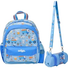 Smiggle Tenny Kreş Boy Okul Çantası Suluk 2'li Set