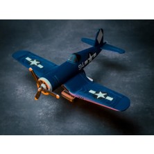 Genç 3D F4U Model Uçak | Koleksiyonluk Dekoratif Maket | 3D Tasarım
