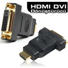 Hsc Bilişim Dark Dk-Hd-Amhdmixfdvi Dvi-D - HDMI Dönüştürücü (Dvi-D Dişi - HDMI Erkek)
