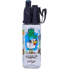 Smiggle Minecraft Spritz Plastik Içecek Şişesi 560 ml