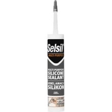 Hsc Bilişim Siyah Universal Silikon - 280 gr - Dolgu Silikonu