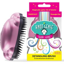 Hsc Bilişim Knot Genie Teeny Genie Detangling Fırçası, Petal Pembesi