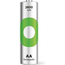 Hsc Bilişim Batteries Recyko 2600 Aa Kalem Ni-Mh Şarjlı Pil, 1.2 Volt, 2'li Kart