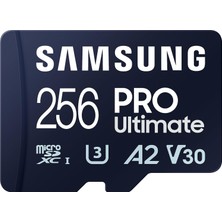 Hsc Bilişim Pro Ultimate Microsd Kart + Sd Adaptörü, 256 Gb, Akıllı Telefonlar, Drone ve Aksiyon Kamera