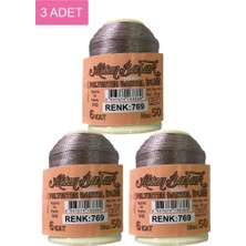 Royaleks Group 3 Adet Altınbaşak Oya ve Dantel Ipi 20 gr - Royaleks - No: 769