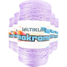 Royaleks Group 5 Adet Polyester Makrome Ipi 3200 Lila 100 gr