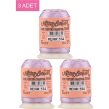 Royaleks Group 3 Adet Altınbaşak Oya ve Dantel Ipi 20 gr - Royaleks - No: 554