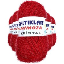 Royaleks Group 5 Adet Mimoza Kristal Işıltılı Şal Patik Yelek Ipi 25