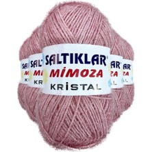 Royaleks Group 5 Adet Mimoza Kristal Işıltılı Şal Patik Yelek Ipi 38