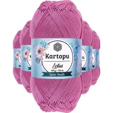 Royaleks Group 5 Adet Lotus Bikini Büstiyer Bluz Örgü Ipi  K775 Leylak