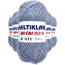 Royaleks Group 5 Adet Mimoza Kristal Işıltılı Şal Patik Yelek Ipi 06
