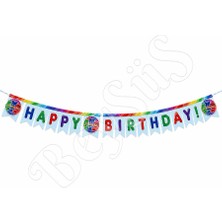 BeySüS Pj Mask Temalı Happy Birthday Banner