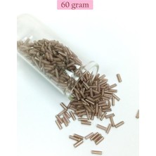 Royaleks Group Uzun Boru Kesme Boncuk Çap 2mm Uzunluk 10 mm - 60 Gram - Duman - BNC292
