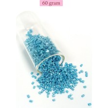 Royaleks Group Kesme Cam Boncuk 2mm - 60 Gram - Camgöbeği Mavi - BNC395