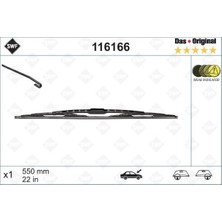 Valeo Muratech Silecek Swf 55CM X1 Berlingo-Partner-Punto-Ducato-Connect Kalos Nubira Doblo Alfa 147 156