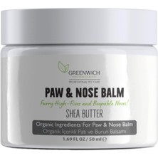 Greenwich Kedi ve Köpek Pati ve Burun Balmı 50 ml –%86,90 Organik Içerikli Vegan Bakım Balmı | Günlü