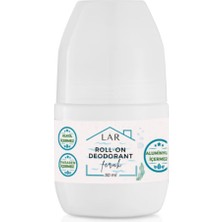 Lar Doğal Alüminyumsuz Parabensiz Alkolsüz Vegan Unisex Ferah Kokulu Roll-On Deodorant 1 Adet 50ML