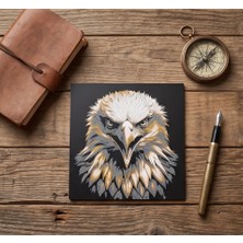 Nokta Labs Modern 3D Tasarım Kartal Figürü - Dekoratif Masa Süsü - Eagle