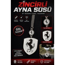 Şimika Ferrarı Zincirli Ayna Süsü – Şık Tasarım, Dayanıklı Zincir