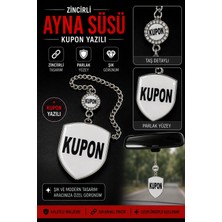 Şimika Kupon Zincirli Ayna Süsü – Şık Tasarım, Dayanıklı Zincir