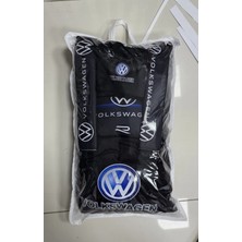 Şimika Vw Süper Set Dörtlü Servis Kılıfı + Ikili Yastık ve Kemer Kılıfı +Vites Poları