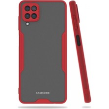 Aydogan's Ayd Samsung Galaxy A22 Kılıf Platin Silikon - Kırmızı