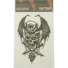 Zero Land Flzdgnkr Yarasa Tattoo Dövme STICKER-11928324-SIYAH