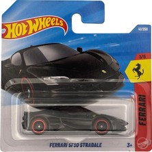 Hot Wheels Ferrari SF90 Stradale - Ferrari 1/5 - JJK89 - Siyah - Mattel 2026 (41/250)