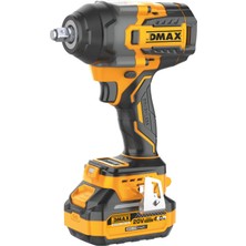 Dmax DMX3009 20V Akülü Darbeli Somun Sıkma 850 Nm Fırçasız 4.0AH Çift Akülü