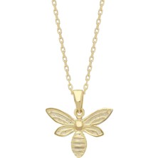 Eva Pırlanta Bee Kolye 718919 Gold