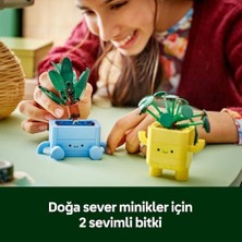 Bg Store Mutlu Bitkiler 10349-9 Yaş ve Üzeri Bitki Sever Çocuklar Için Renkli Saksılı Yapım Seti, Oyun ve Dekorasyon Için Eğlenceli ve Öğretici Seti, Doğum Günü Hediyesi (217 Parça)