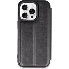 Magicool Iphone 14 Pro Kılıf Flip Cover - Siyah
