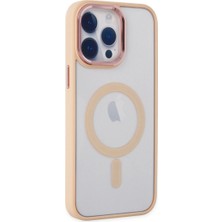 Magicool Iphone 14 Pro Max Kılıf Room Magneticsafe Silikon - Pudra