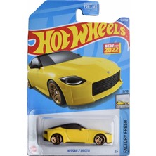 Hot Wheels Nissan Z Proto - Fabrika Taze 5/10 - Sarı