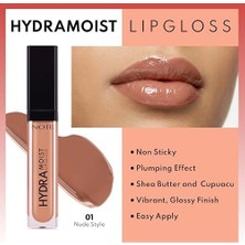 Bg Store Hydramoist Lipgloss 01 Nude Style Nemlendirici Dudak Parlatıcısı, Nude