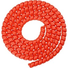 EYM Scooter M365 M365 Pro Elektrikli Scooter Için 100 cm Kablo Koruyucu Spiral Kırmızı
