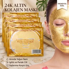 Memova 24K Altın Bio-Kolajen Yüz Maskesi - Yaşlanma Karşıtı, Yoğun Nemlendirici, Sıkılaştırıcı Maske