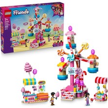 LEGO Friends Şeker ve Kapkek Dönme Dolabı 42700 | 7 Yaş ve Üzeri Çocuklar Için Zac ve Liann Mini Beb