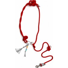 Pets Wuu Petswuu Kişiselleştirilebilir Charmlı Hands Free Köpek Gezdirme Tasması | 8 mm Paracord